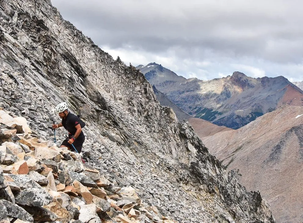Una cita en los filos de Bariloche. Foto @martinmarotopereyra / evento.