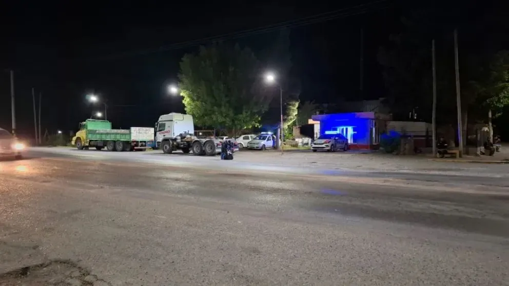 Se llevó adelante un intenso control de peso de los camiones lo cual empeora cada vez más el estado de las rutas. (Foto Daniela Luján)