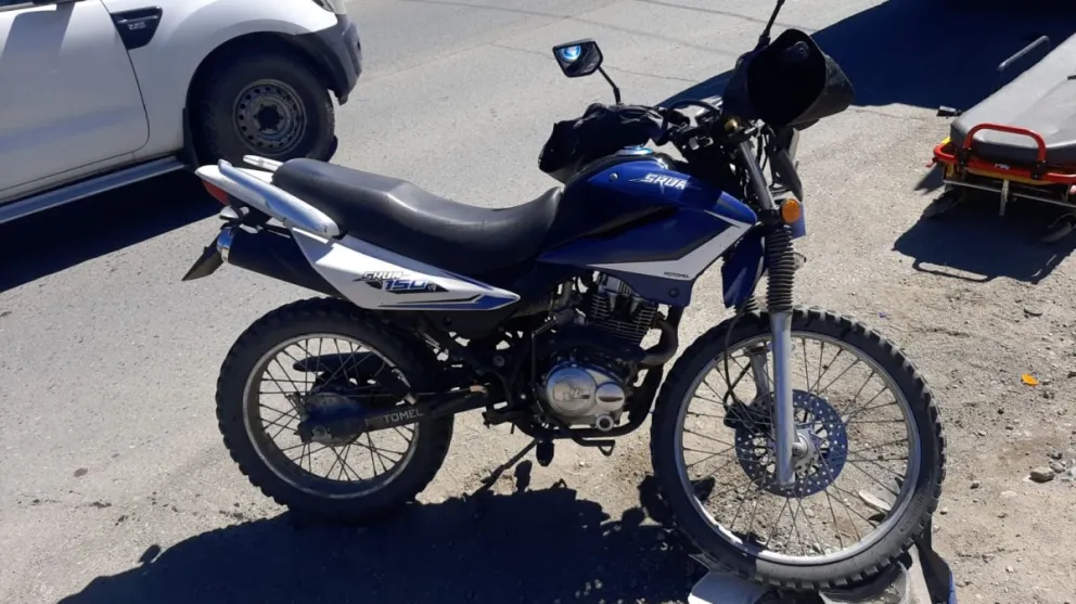 Derivaron al herido al Hospital Zonal de nuestra ciudad. 