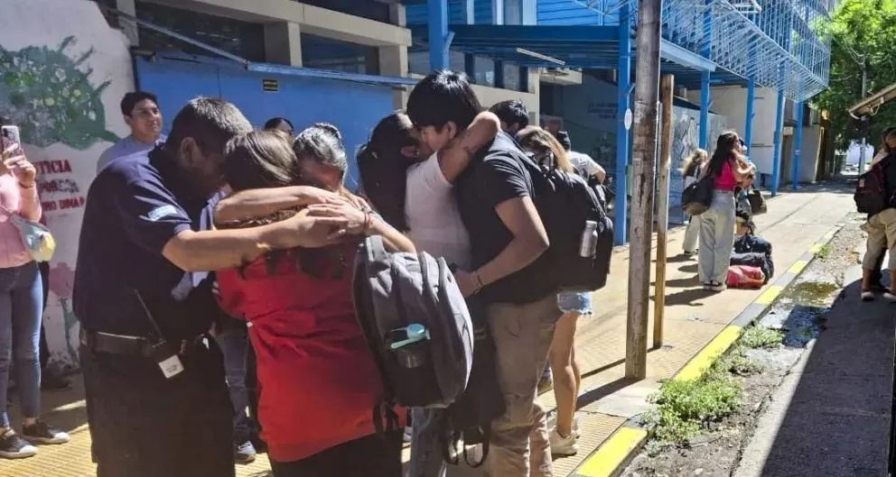 El gobierno de Río Negro estuvo a cargo del regreso de los estudiantes a la provincia.
