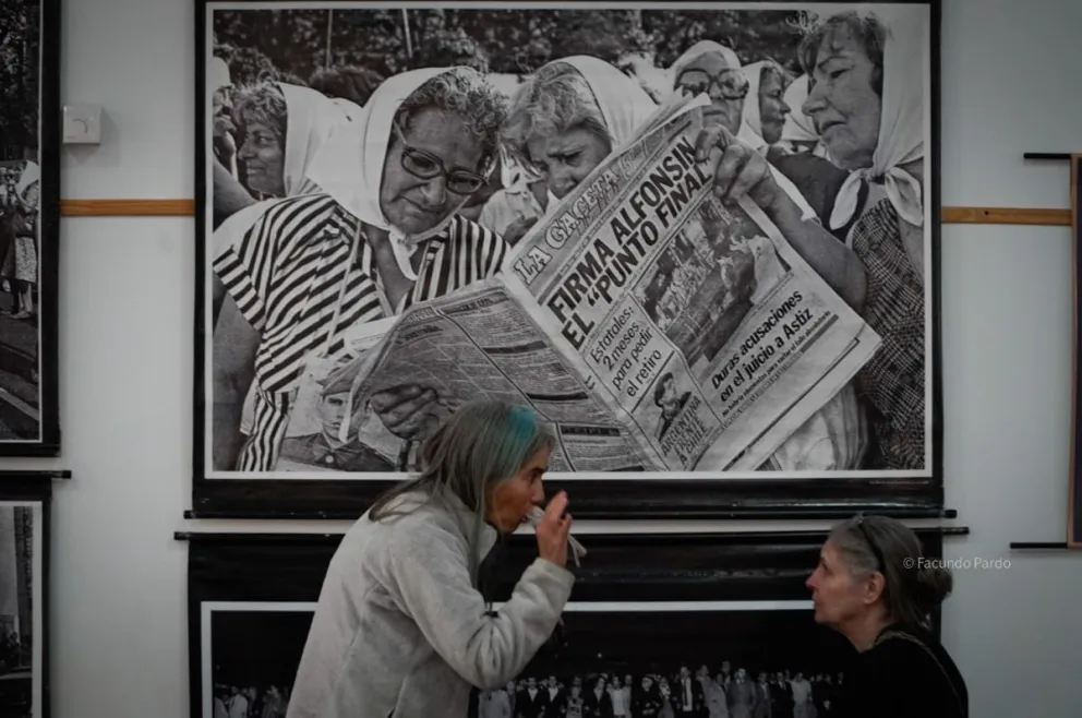 Las imágenes de un momento complejo de nuestra historia / Fotos Facu Pardo 