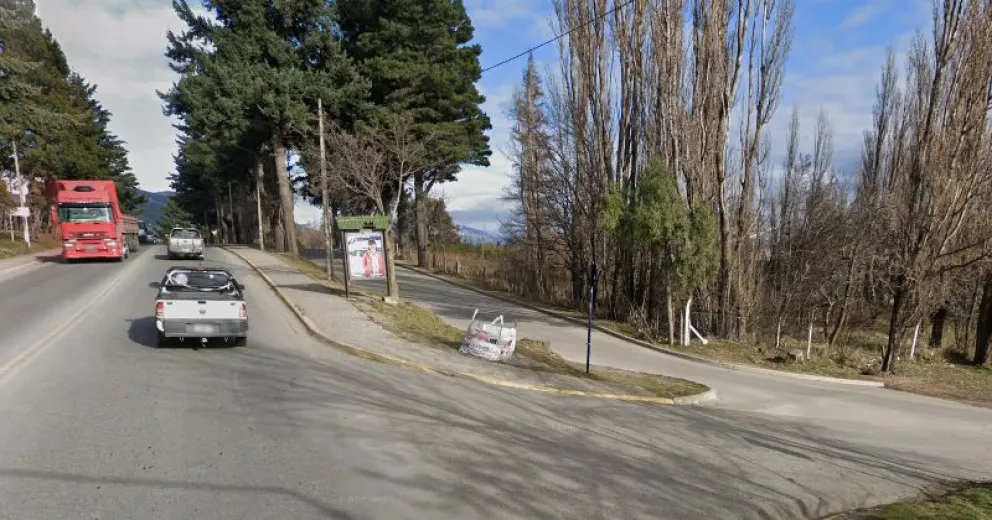 El hecho ocurrió en la colectora de 12 de Octubre, cerca de la Terminal de Ómnibus.