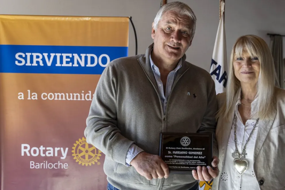 Una mención a su espíritu solidario. Fotos de Eugenia Neme.