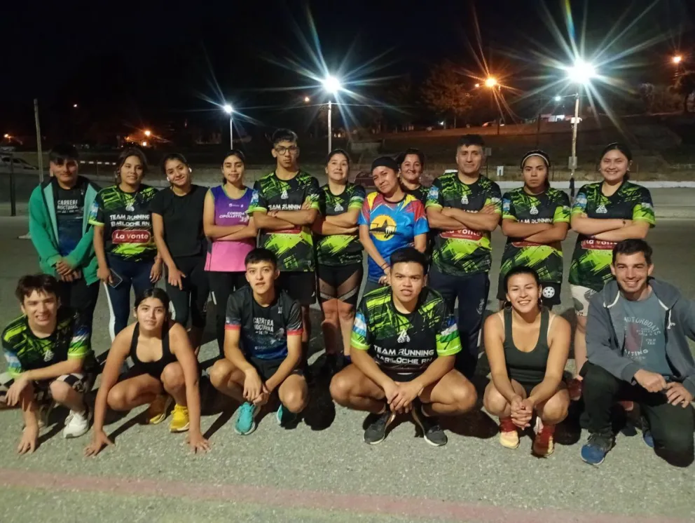 El esfuerzo de los deportistas locales. 