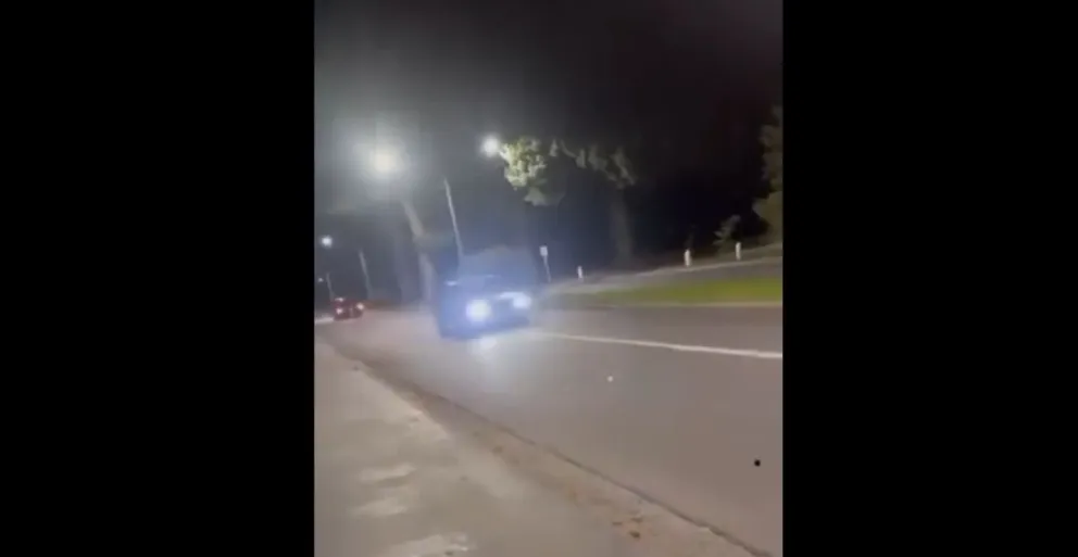 Captura de pantalla del video subido por la cuenta de Instagram @baribache.