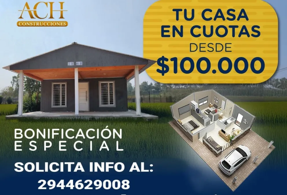 Aprovecha las oportunidades que sólo ACH Construcciones te puede brindar. 