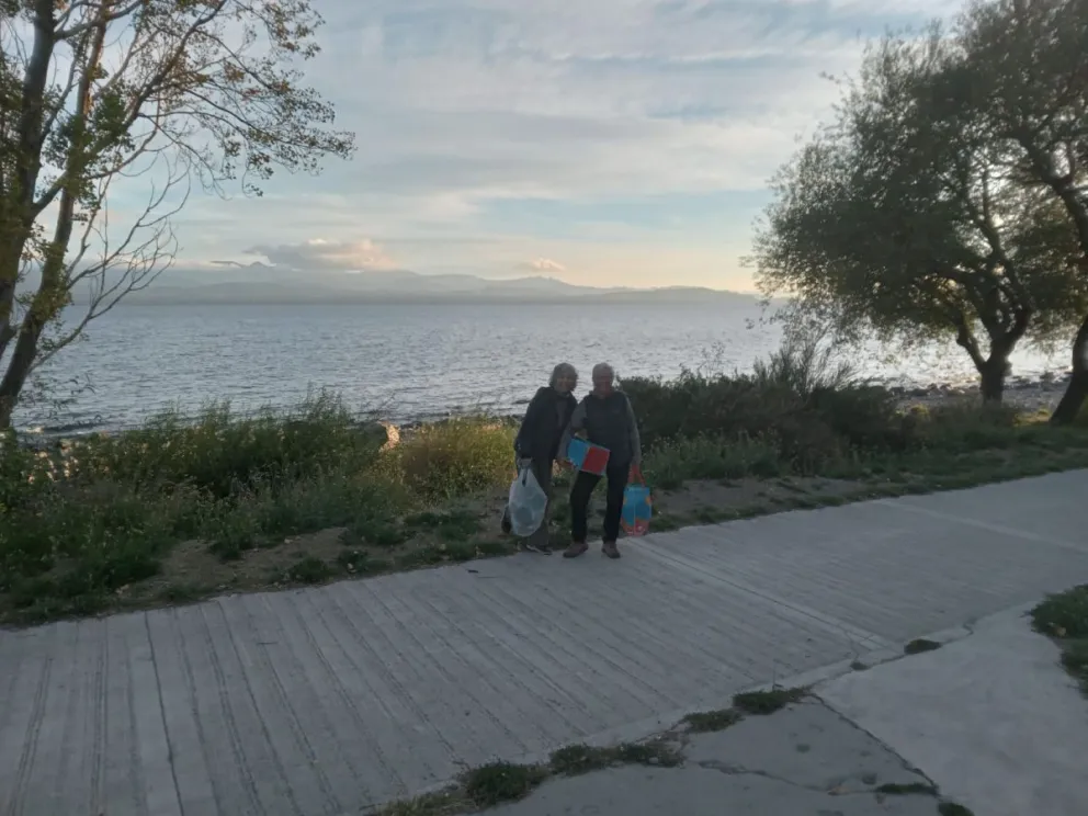 La iniciativa de "Shatzi" surgió desde sus caminatas matutinas. 