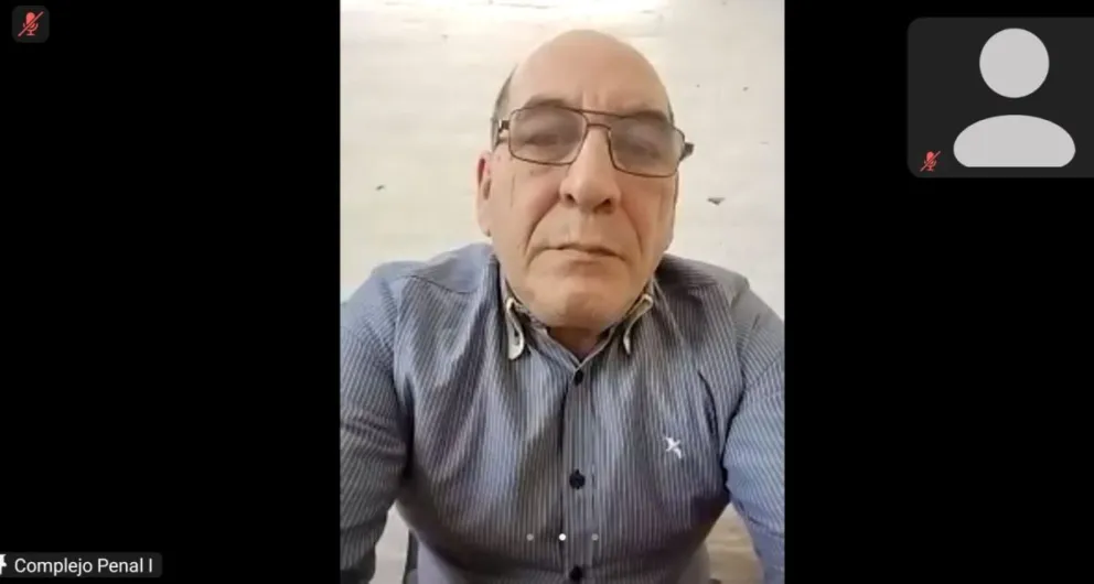 Hugo Ángel Cano en la actualidad. Tenía 42 años cuando asesinó a Marta Carolina Zani.