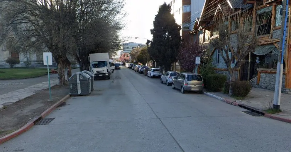 La intersección de las calles Palacios y Vicealmirante O’Connor donde realizaron los controles de ayer.
