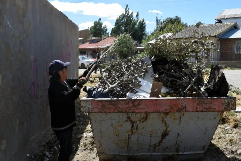 Una buena oportunidad de sacar los residuos grandes de los hogares y patios.