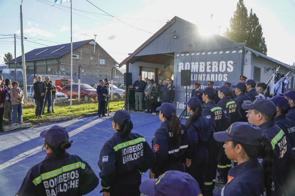 Un acto cargado de emociones. Fotos de Facundo Pardo.
