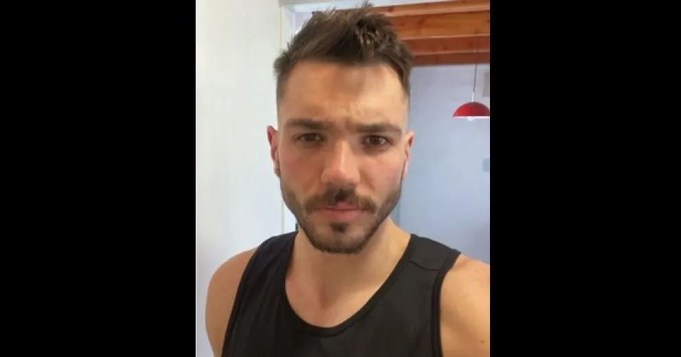 La imagen del hombre buscado que difundió la Policía de Río Negro.