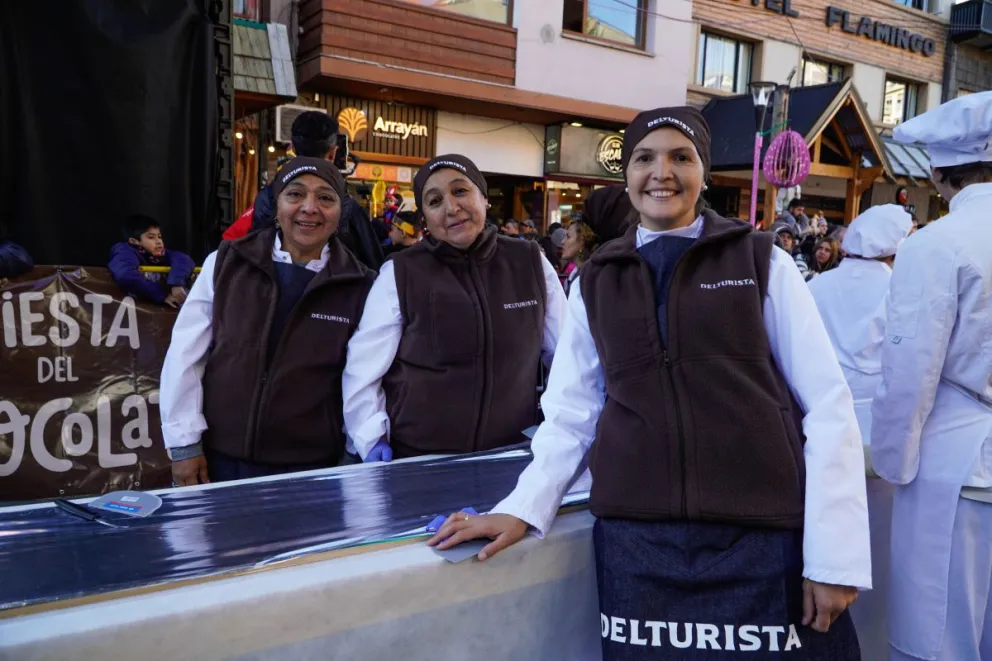 Las expertas barilochenses. (Fotos: Facundo Pardo)