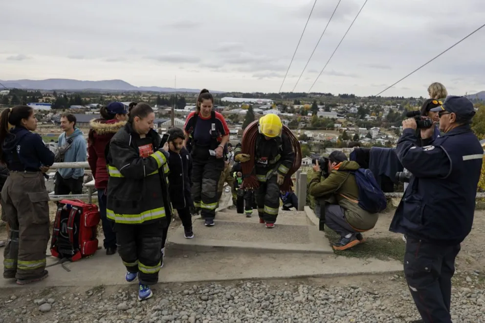 Una competencia muy dura. Fotos de Eugenia Neme.