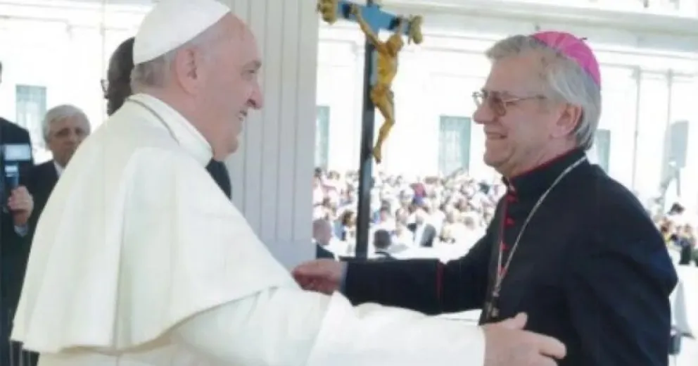 Uno de los encuentros entre Francisco y Juan José Chaparro.