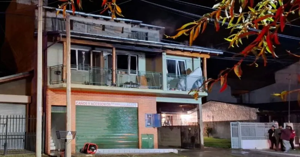 El fuego tomó por sorpresa a los vecinos.