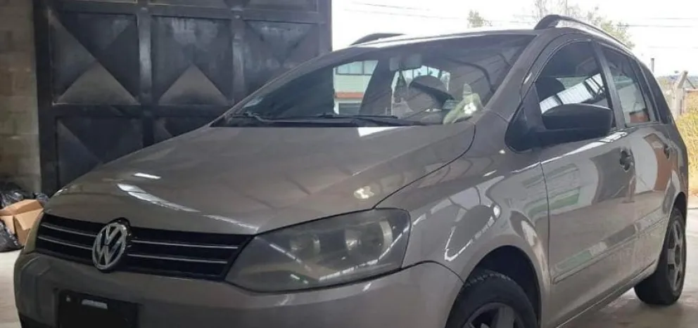 El coche que quedó secuestrado. 