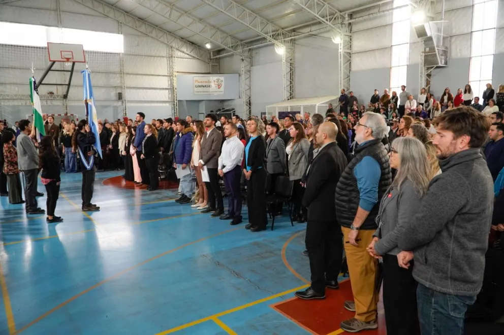 Fue una jornada de profunda alegría y celebración al graduar a 50 nuevos profesionales. Fotos: Facundo Pardo. 