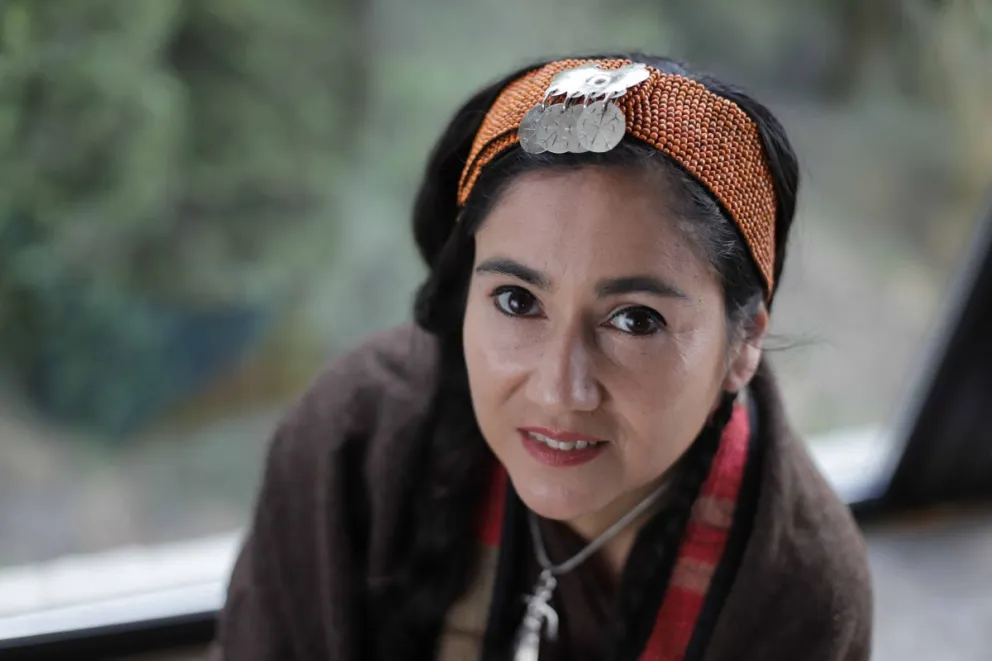 Anahí Mariluan. Foto: Verónica Manzanares.