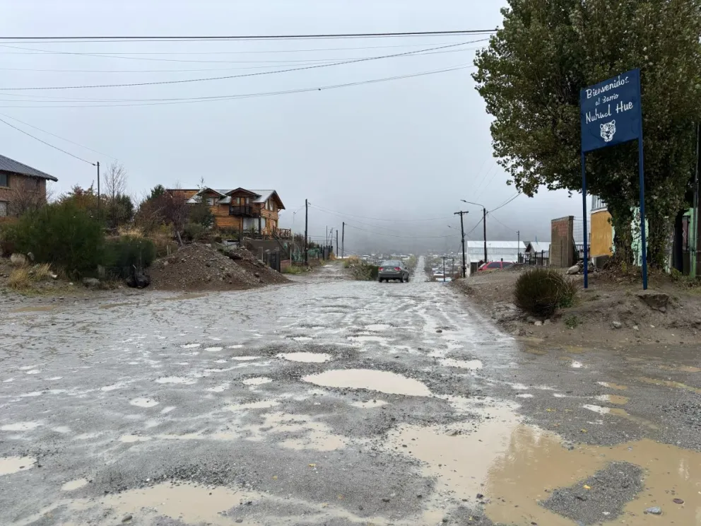 Frío, lluvia y nieve en el Alto de Bariloche (fotos y video: Eugenia Neme) 
