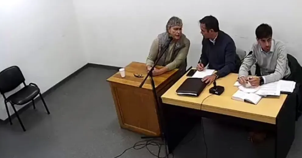 Captura del registro audiovisual de la audiencia.