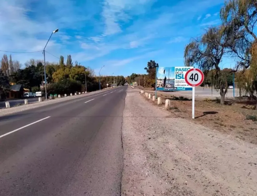 Ocurrió sobre el asfalto de la Ruta 6, Paso Córdoba. Foto: gentileza