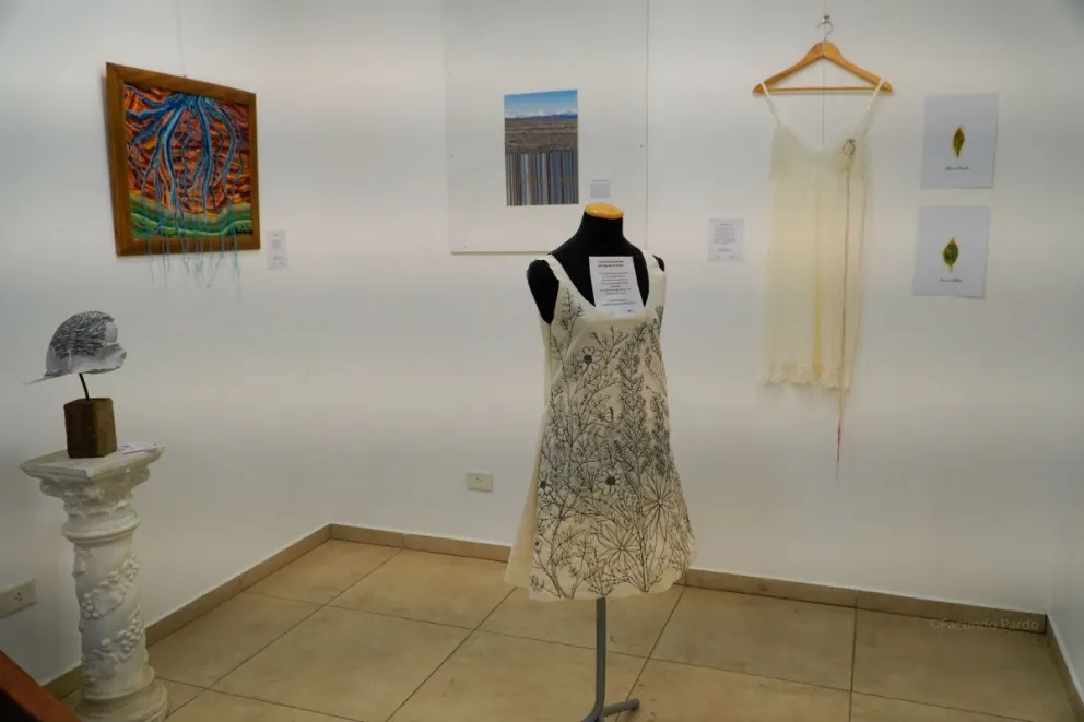 El arte teje en Casa Bachmann (fotos: Facundo Pardo).