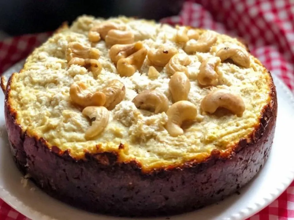 Torta sin horno en tres pasos.