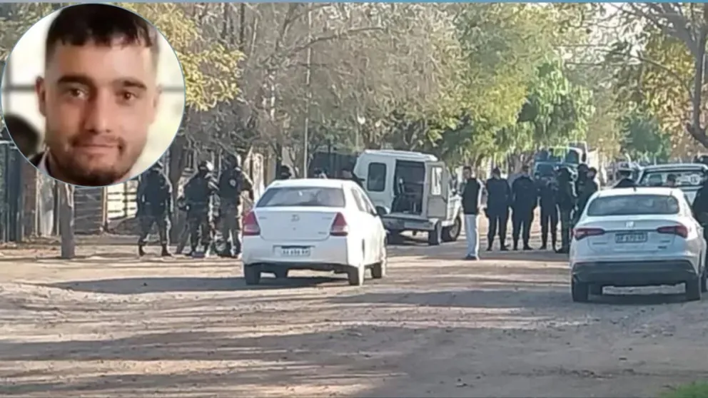 Durante los procedimientos se secuestraron armas, celulares y prendas que serán analizadas como posibles pruebas en la causa por el homicidio de Julián Dobra. (Foto ANRoca)