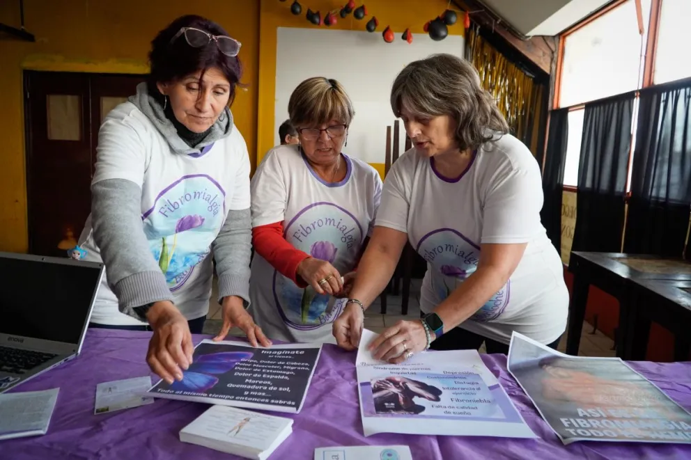Un grupo que contiene, acompaña y asesora. Fotos de Facundo Pardo.