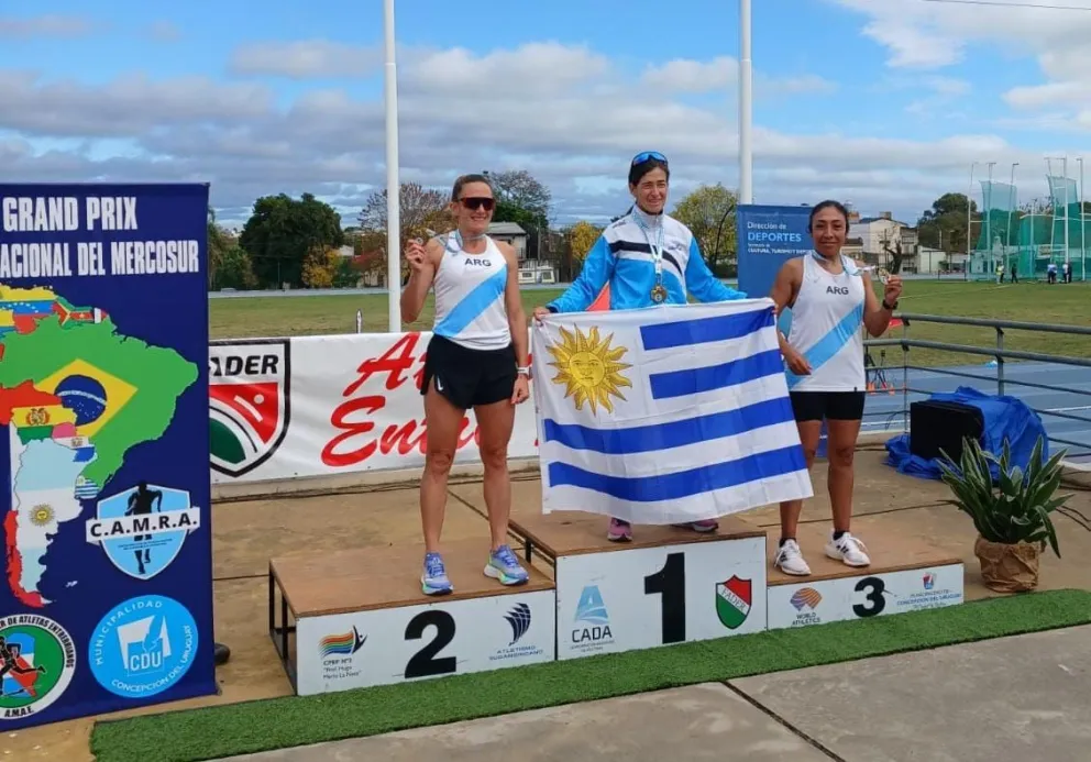 Rosana Martínez volvió a brillar en el certamen internacional, con podios en dos pruebas. Foto:archivo