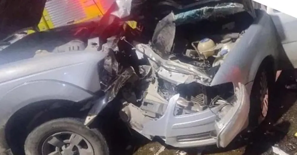 El accidente ocurrió a las 20 horas en el kilómetro 16.