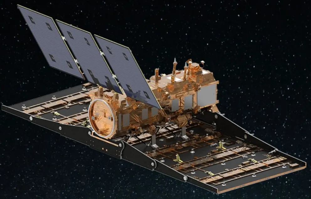 La empresa INVAP, con su sede principal radicada en Bariloche fabricó distintos satélites que orbitan alrededor de la Tierra. Foto: gentileza