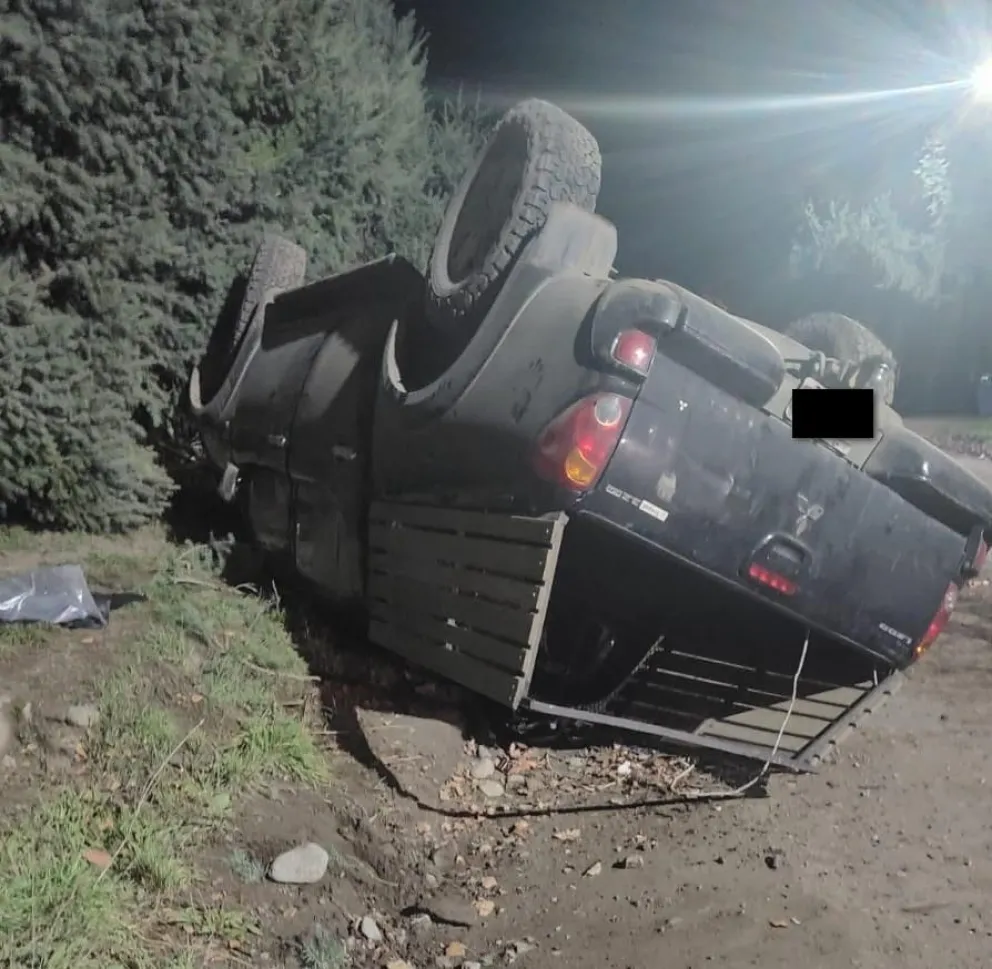 El accidente ocurrió poco antes de las 4 de la mañana.