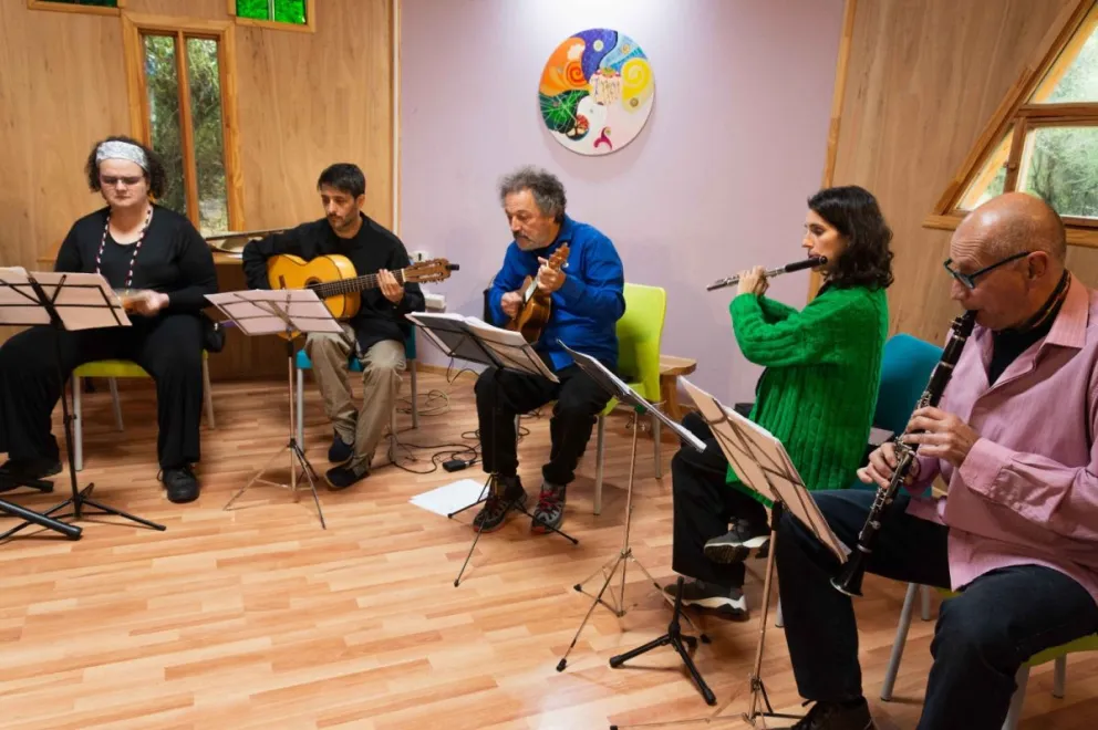 La Chorativa en pleno. Foto: Fernanda Zentner.