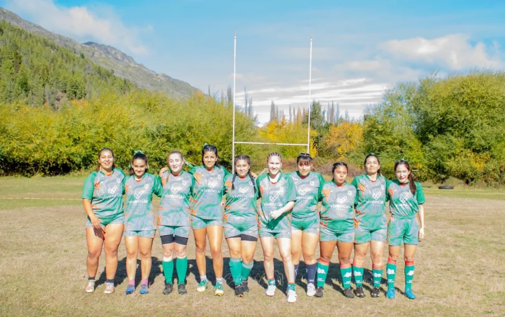 El rugby de mujeres ya es parte de Pehuenes (Foto gentileza).