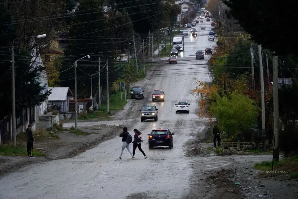 Las lluvias fueron la premisa del viernes y el sábado a la mañana (foto: Facundo Pardo)