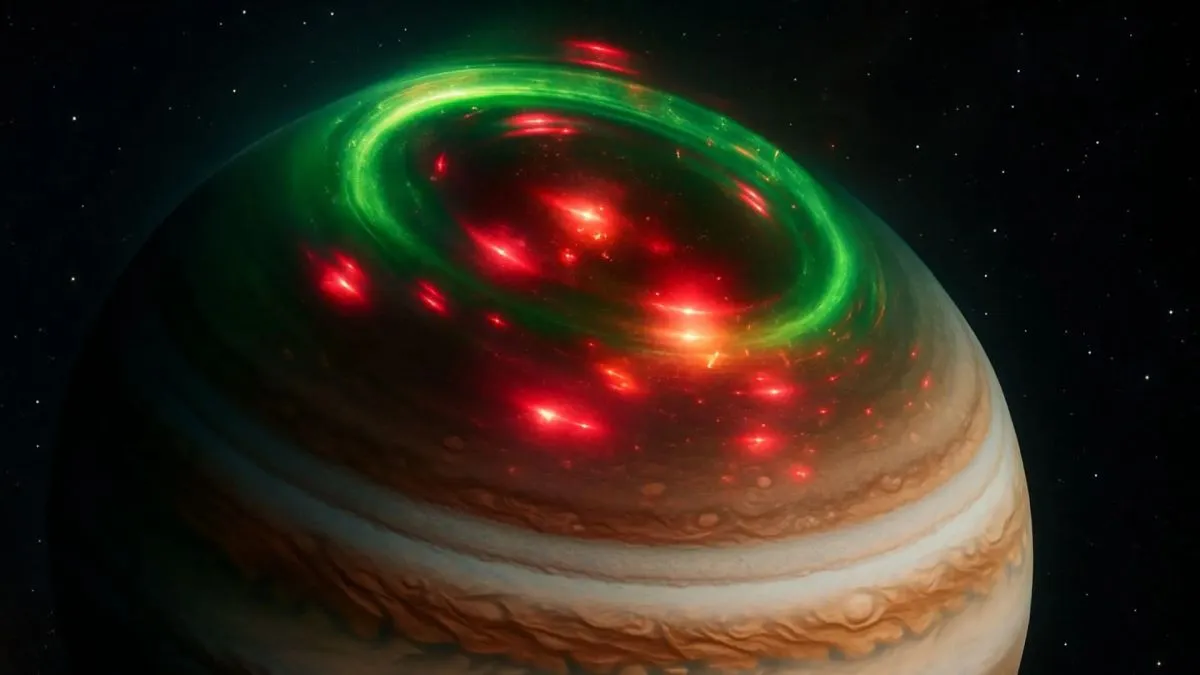 El telescopio James Webb revela auroras “vivas” en Júpiter que cambian ...