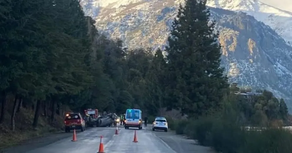 El hielo jugó una mala pasada. Imagen de Suti Anticao.