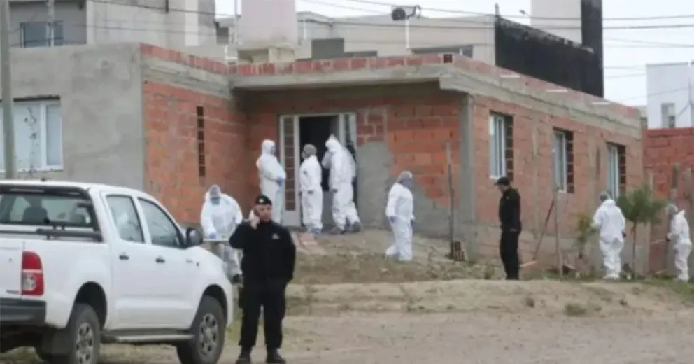 La vivienda donde sucedieron los hechos.