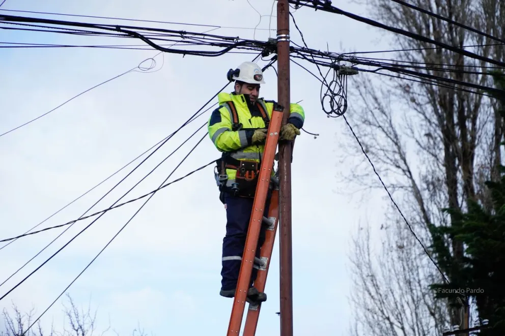 Estos trabajos permiten fortalecer la red eléctrica y mejorar la calidad del servicio / Foto Ilustrativa Facu Pardo 