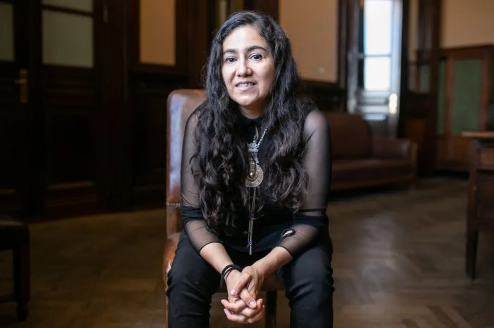 La cantora mapuche aspira a un Gardel.Foto: gentileza