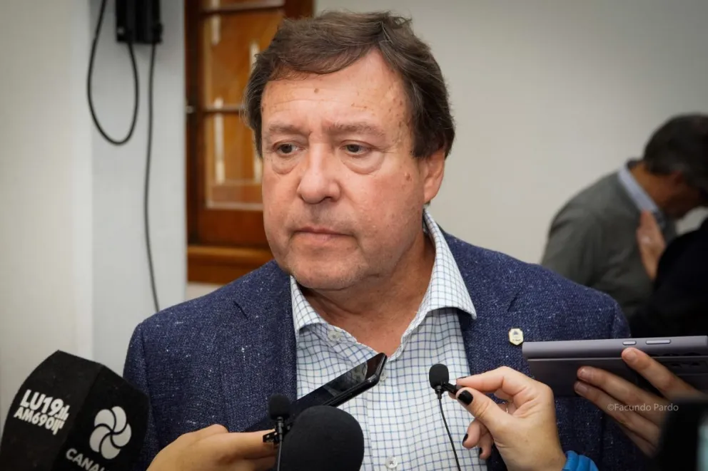 El gobernador figura en el programa del foro de Consenso Patagonia (foto: Facundo Pardo).