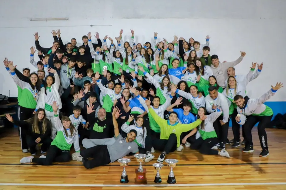 Río Negro volvió a ser protagonista con una gran actuación en los Juegos Patagónicos (Fotos: Río Negro Deporte).