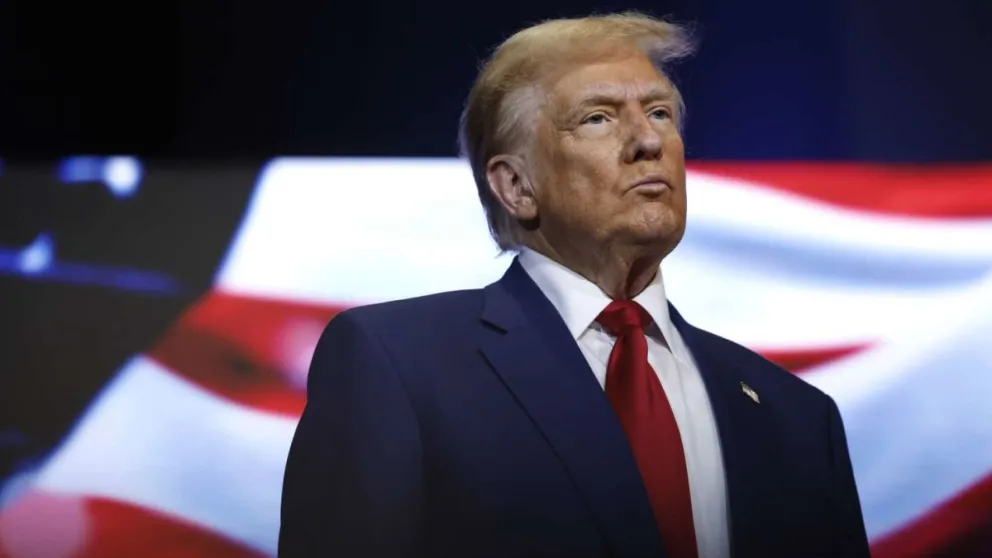 El presidente de Estados Unidos, Donald Trump. 