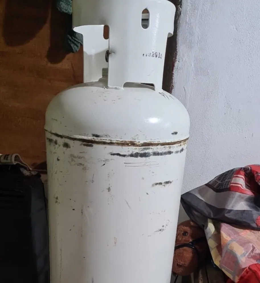 "Porque los tubos salen carísimos 85 mil pesos solamente una carga que te dura dos semanas". Foto: gentileza