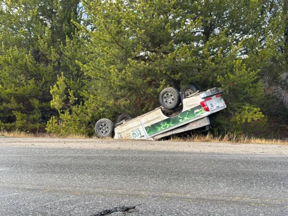 Un accidente que pudo haber sido peor / Fotos Euge Neme 