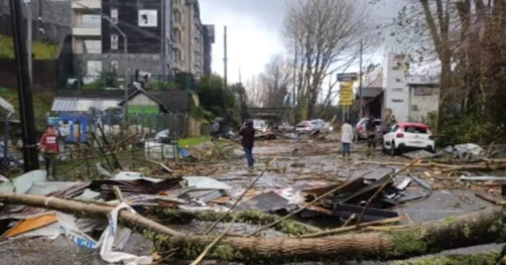 Recién hoy se podrán conocer de manera más precisa, los daños que causó.