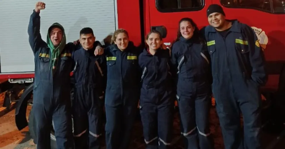 Ahora esperan el 2 de junio, Día del Bombero Voluntario para el ingreso oficial al cuerpo activo.
