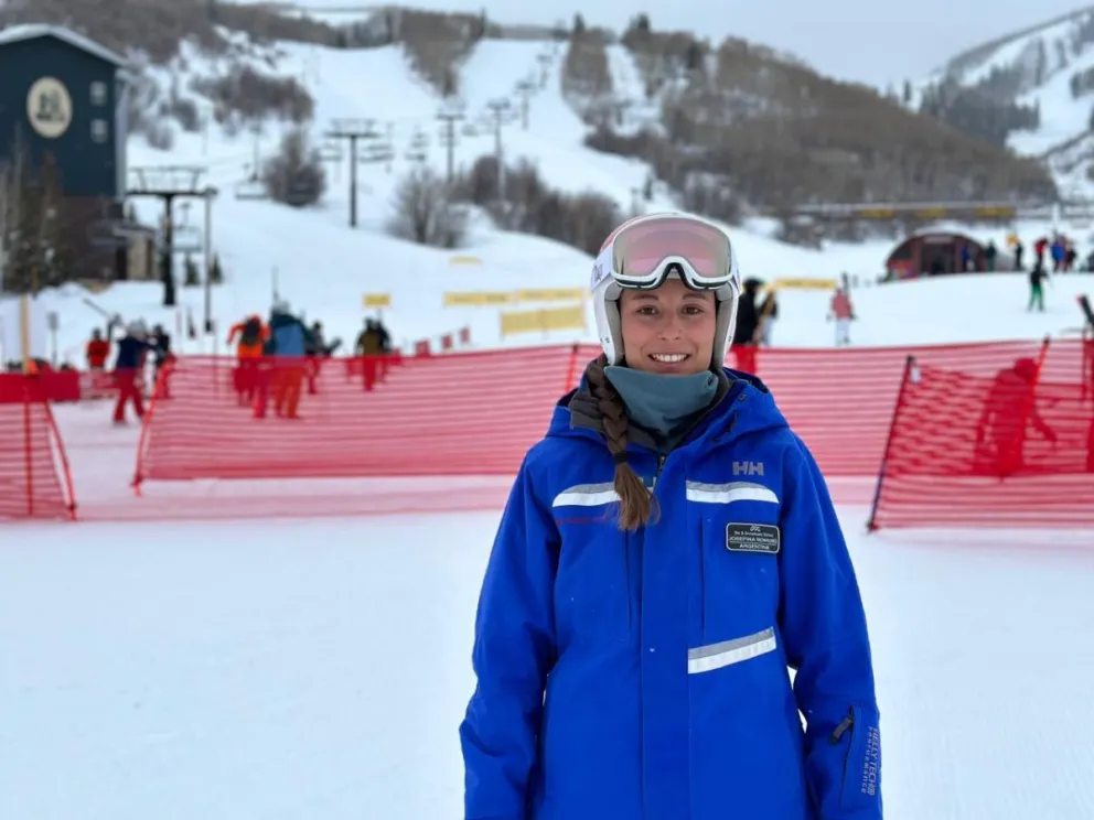 La instructora Josefina Romero Villafañe integra el equipo argentino de demostradores (Fotos gentileza).